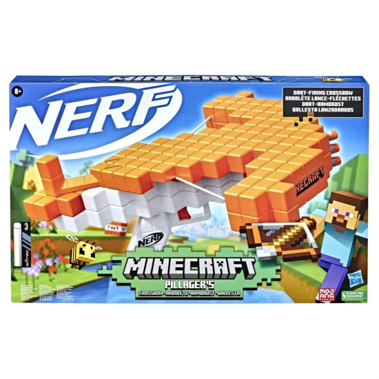 Blaster Nerf Minecraft Pillagers Crossbow