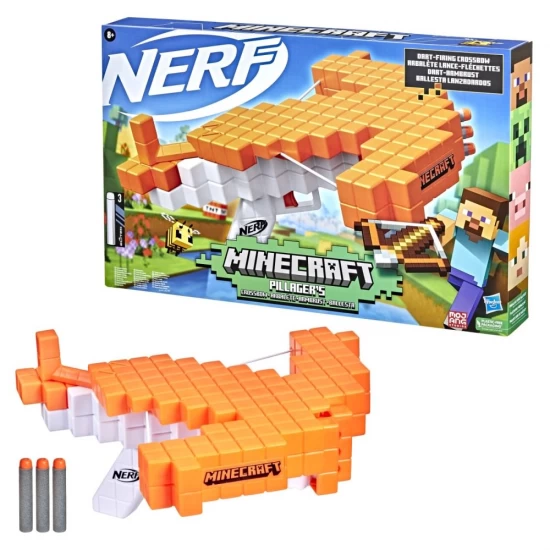 Blaster Nerf Minecraft Pillagers Crossbow