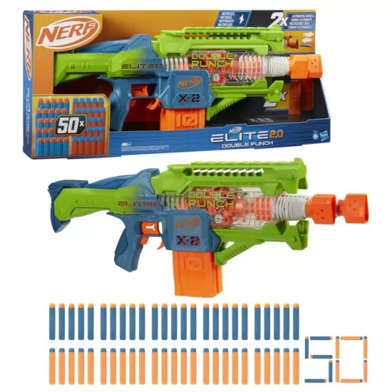 Blaster Nerf Elite 2.0 Double Punch Blaster Nerf Elite 2.0 Double Punch
