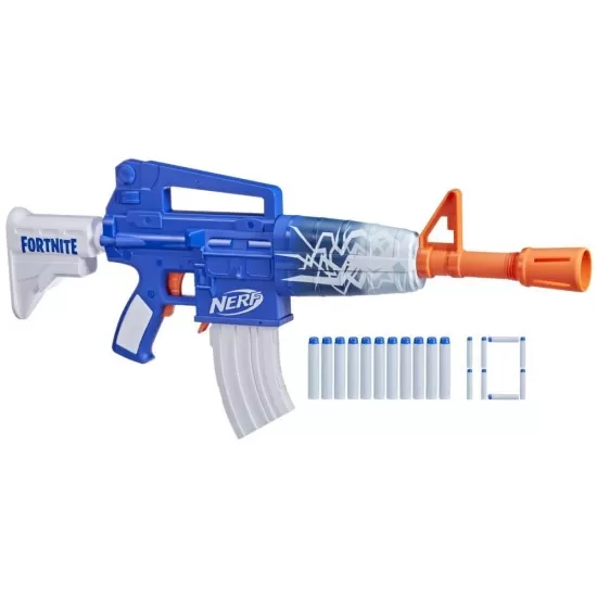 Blaster Nerf Fortnite Blue Shock Blaster Nerf Fortnite Blue Shock