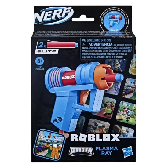 Blaster Nerf Roblox Microshots Mad City Plasma Ray