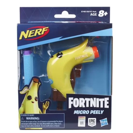 Blaster Nerf Microshots Fortnite FN Peely Blaster Nerf Microshots Fortnite FN Peely