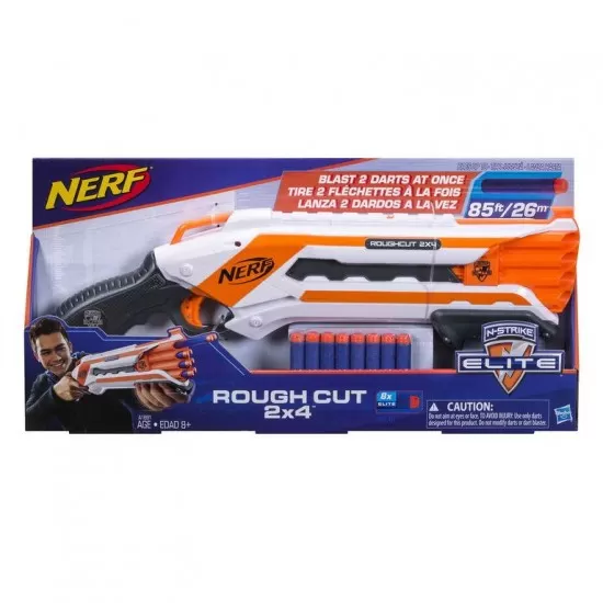 Blaster Nerf Elite N-Strike Rough Cut Blaster Nerf Elite N-Strike Rough Cut