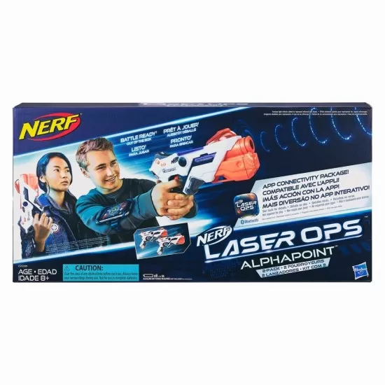 Set 2 blastere Nerf Laser Ops Pro Alphapoint Set 2 blastere Nerf Laser Ops Pro Alphapoint