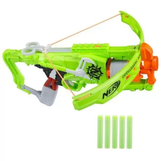 Arbaleta Nerf Zombiestrike Outbreaker Bow Arbaleta Nerf Zombiestrike Outbreaker Bow