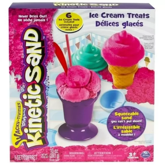 Set creativ Nisip Kinetic Inghetata Set creativ Nisip Kinetic Inghetata
