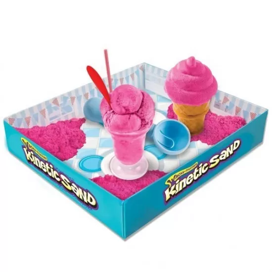 Set creativ Nisip Kinetic Inghetata Set creativ Nisip Kinetic Inghetata