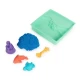 Set complet nisip kinetic albastru Set complet nisip kinetic albastru