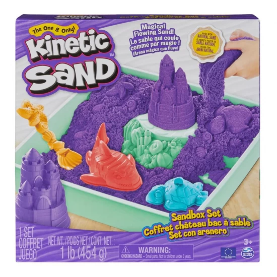Set complet nisip kinetic mov Set complet nisip kinetic mov