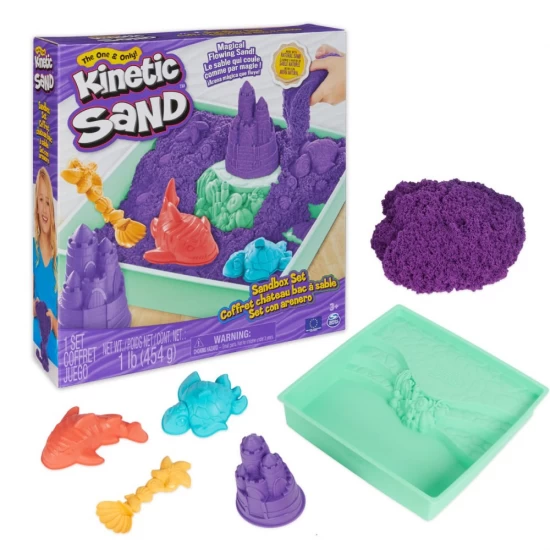 Set complet nisip kinetic mov Set complet nisip kinetic mov