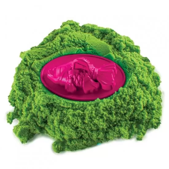 Set complet verde nisip kinetic 454 grame Set complet verde nisip kinetic 454 grame