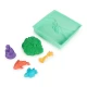 Set complet nisip kinetic verde Set complet nisip kinetic verde