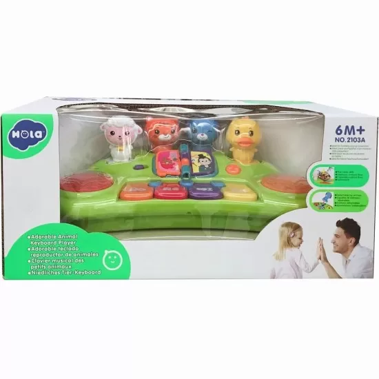 Orga muzicala a animalutelor Hola Toys Orga muzicala a animalutelor Hola Toys