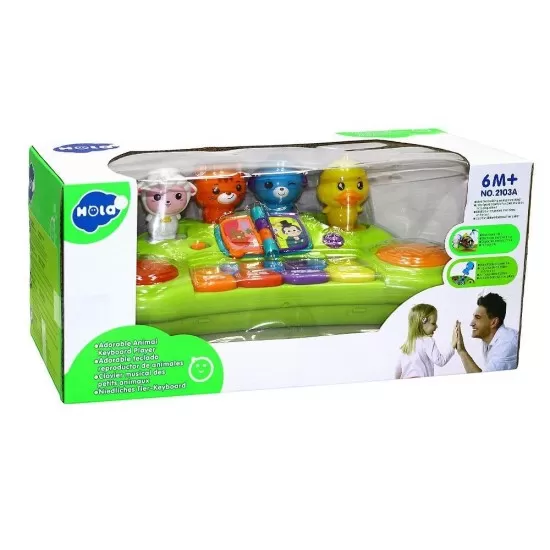 Orga muzicala a animalutelor Hola Toys Orga muzicala a animalutelor Hola Toys