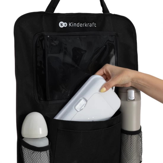Organizator auto 2 in 1 cu 8 compartimente Kinderkraft
