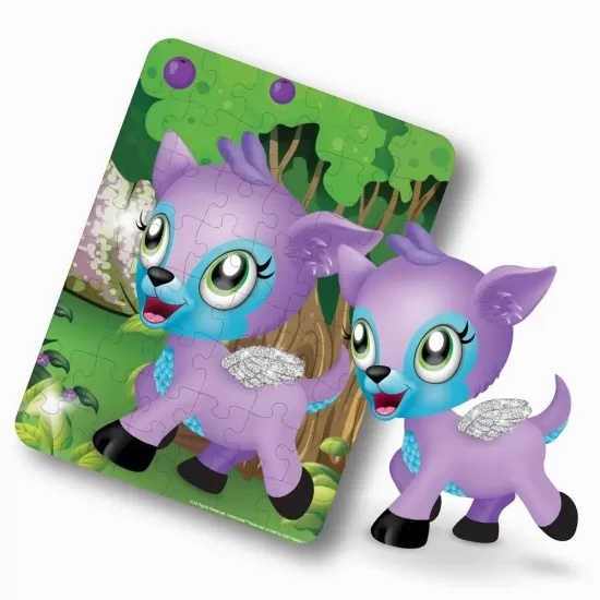 Ou Hatchimals cu puzzle 46 piese Ou Hatchimals cu puzzle 46 piese
