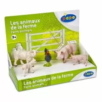 Set 5 figurine animale de la ferma Papo