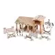 Set de joaca Poney Club boxa carton cu 4 figurine Papo Set de joaca Poney Club boxa carton cu 4 figurine Papo