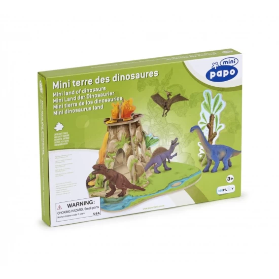 Figurina mini decor Tinutul Dinozaurilor Papo