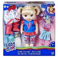 Papusa Baby Alive Rain or Shine cu hainute de schimb
