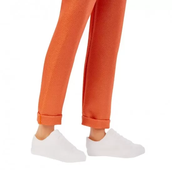 Papusa baiat Barbie Fashionistas Ken cu camasa cu imprimeu tropical Papusa baiat Barbie Fashionistas Ken cu camasa cu imprimeu tropical