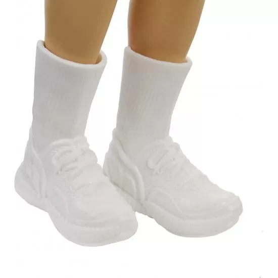 Papusa baiat Barbie Fashionistas cu pulover supradimensionat Papusa baiat Barbie Fashionistas cu pulover supradimensionat