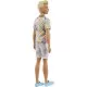Papusa baiat Barbie Fashionistas cu tinuta lejera de vara Papusa baiat Barbie Fashionistas cu tinuta lejera de vara