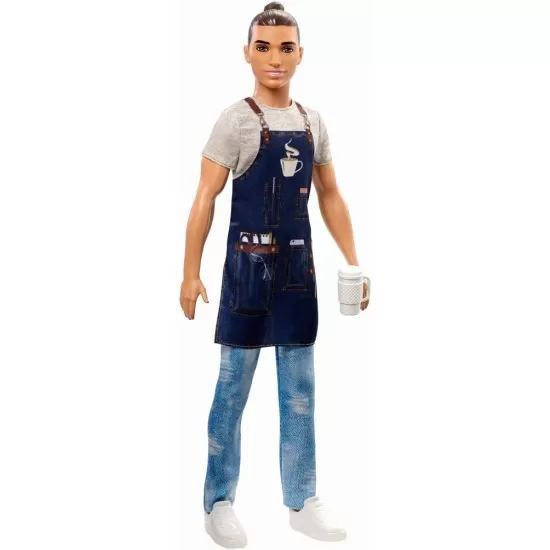 Papusa Ken Barbie Cariere - Barman Papusa Ken Barbie Cariere - Barman