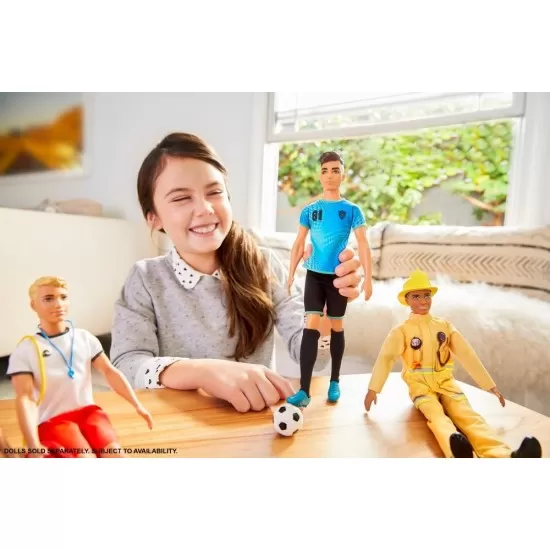 Papusa Ken Barbie Cariere - Pompier Papusa Ken Barbie Cariere - Pompier