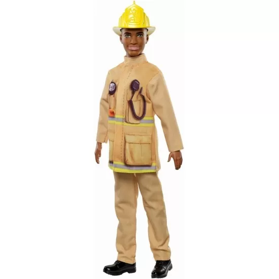 Papusa Ken Barbie Cariere - Pompier Papusa Ken Barbie Cariere - Pompier