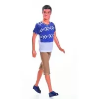 Papusa baiat Kevin sportiv brunet