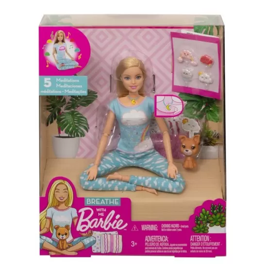 Set de joaca Barbie cu sunete si lumini - 5 exercitii de meditatie Set de joaca Barbie cu sunete si lumini - 5 exercitii de meditatie