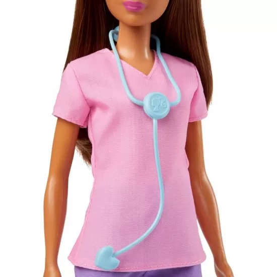 Papusa Barbie Cariere - Asistenta medicala satena