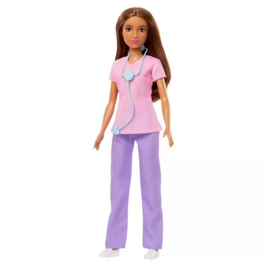 Papusa Barbie Cariere - Asistenta medicala satena