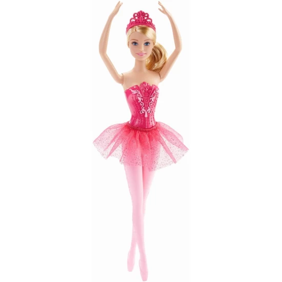 Papusa Barbie balerina cu costum roz