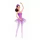 Papusa Barbie balerina cu costum violet Papusa Barbie balerina cu costum violet