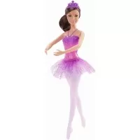 Papusa Barbie balerina cu costum violet