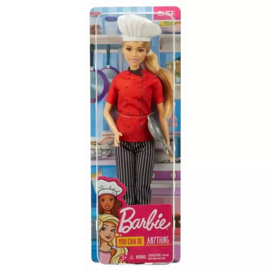 Papusa Barbie Cariere - Chef in bucatarie Papusa Barbie Cariere - Chef in bucatarie