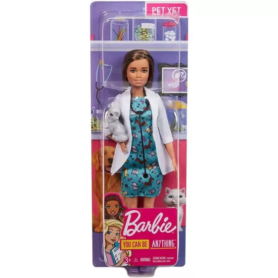 Papusa Barbie Cariere - Medic veterinar Papusa Barbie Cariere - Medic veterinar