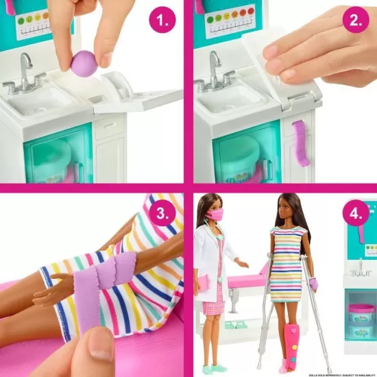 Set de joaca Barbie Cariere - Doctor ortoped Set de joaca Barbie Cariere - Doctor ortoped