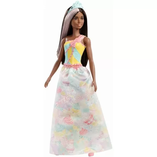 Papusa Barbie Dreamtopia printesa cu suvita roz Papusa Barbie Dreamtopia printesa cu suvita roz