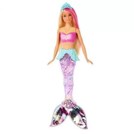 Papusa Barbie Dreamtopia Sirena cu lumini Papusa Barbie Dreamtopia Sirena cu lumini