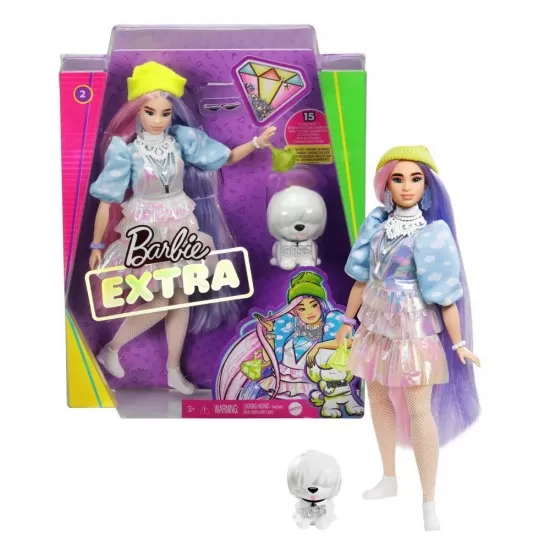 Papusa Barbie Extra Style Beanie Papusa Barbie Extra Style Beanie