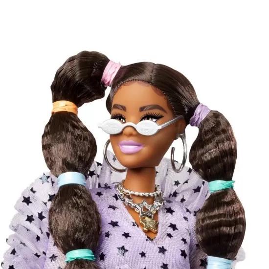 Papusa Barbie Extra Style cu coafura moderna Papusa Barbie Extra Style cu coafura moderna