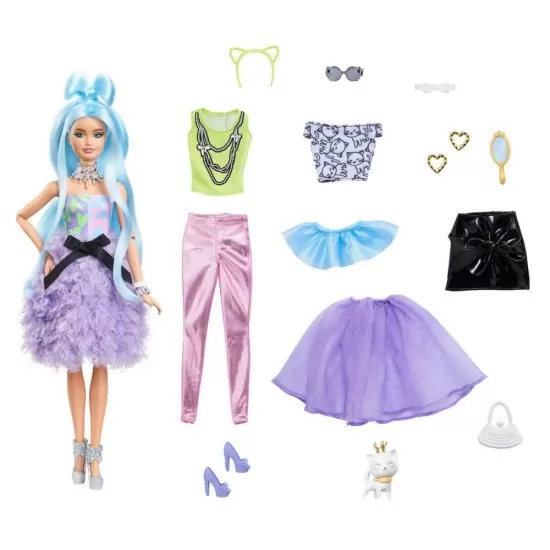 Papusa Barbie Extra Style cu accesorii Papusa Barbie Extra Style cu accesorii