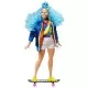 Papusa Barbie Extra Style cu par albastru carliontat