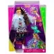 Papusa Barbie Extra Style cu rochie curcubeu Papusa Barbie Extra Style cu rochie curcubeu