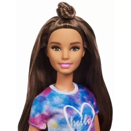 Papusa Barbie Fashionistas - Adolescenta bruneta Papusa Barbie Fashionistas - Adolescenta bruneta