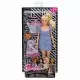 Papusa Barbie Fashionistas blonda cu hainute de schimb Papusa Barbie Fashionistas blonda cu hainute de schimb