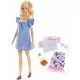 Papusa Barbie Fashionistas blonda cu hainute de schimb Papusa Barbie Fashionistas blonda cu hainute de schimb